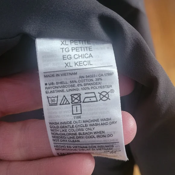 OLD NAVY Blazer Jacket Women's Grey Size XL Petite - Picture 8 of 8